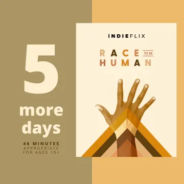 Gráfica de RACE to Be Human para redes sociales 1