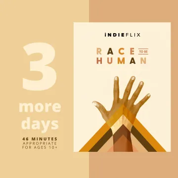 Gráfica de RACE to Be Human para redes sociales 2